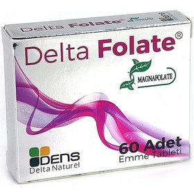 Resim Delta Folate Magnafolate Pro 60 Tablet 