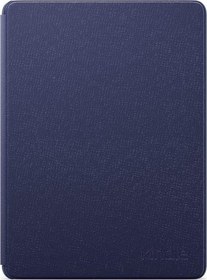 Resim Amazon Kindle 6.8" Paperwhite 5 E Kitap Okuyucu Orijinal Deri Kılıf Lacivert 