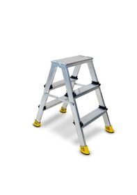 Resim Beykon 3+3 Gold Çift Çıkışlı Alüminyum Merdiven 