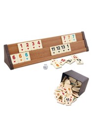Resim NW NessiWorld 1010464 VİP Ahşap Okey Takımı Açık Renk ,Star okey 