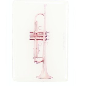 Resim Agifty Trompet Magnet (8 x 5.5 Cm) 