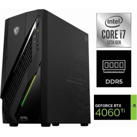 Resim MSI Msı Mag Infinite E1 12TA-081XTR-083 I7-12700KF 16GB 2tb Rtx 4060 Ti 8gb Freedos Masaüstü Oyun Bilgisayarı 