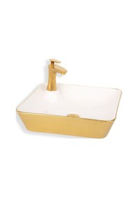 Resim Lena Tezgah Üstü Çanak Lavabo E -4620A 