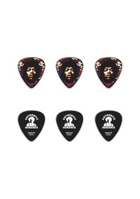 Resim Jim Dunlop Jhpt15h Hendrix Star Haze 6'lı Kutu Pena 