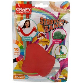Resim Nessiworld Streç Oyun Kumu Kırmızı 200 gr 