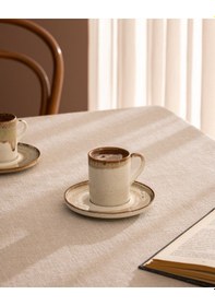 Resim Madame Coco Maure 6 Kişilik 12 Parça Kahve Fincan Seti - Bej 8684427300268 Ekru 