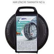 Resim 205/65x16 Ebatlarına Uyumlu Takmatik X Tipi Kar Patinaj Zinciri M 