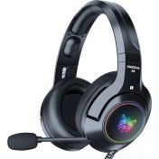 Resim Digital Computer Home Onıkuma K9 Sevimli Kedi Kulak Kız Oyun Kulaklıkları Kafaya Monte Pc Stereo Kulaklık Mikrofonlu Kulaklık LED Işık-Siyah (Yurt Dışından) 