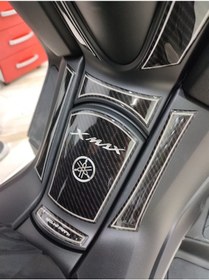 Resim Yamaha Xmax 2018-2021 Karbon Desen Tank Pad 