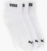 Resim Puma Beyaz Unisex 3lü Spor Çorap 88749802 Quarter 