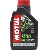 Resim Motul 5100 Ester 15w50 Full Performans 4 Zamanlı Motosiklet Yağı 1 Litre 