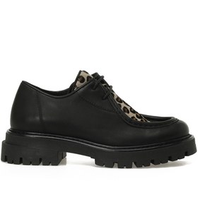 Resim Nine West LUCINDA 5PR Leopar Kadın Oxford Ayakkabı 