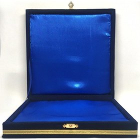 Resim 40 Cm Tabak Kadife Kutu Lacivert 