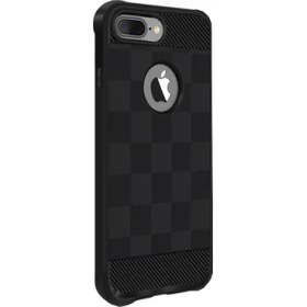 Resim Buff iPhone 8 Plus Black Armor Kılıf 