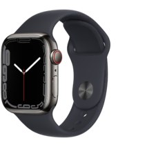Resim Apple Watch S7 Cellular 41 Grafit-Milano Akıllı Saat 