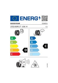 Resim Goodyear 255/60R17 106H Ultra Grip + MS FP Kış Lastiği 2019 