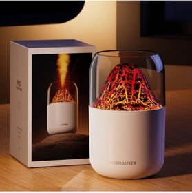 Resim Golden Tech Yanardağ Motifli Hava Nemlendirici 300ml-Beyaz 