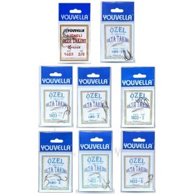 Resim Youvella 1403 Hazır 3 İğneli Yemli Takım No:4 