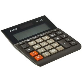 Resim Casio MH-14-BK Masaüstü 14 Hane Hesap Makinesi 