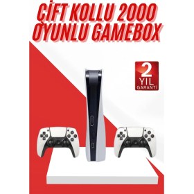 Resim MCM Group 4K Hd 2.4g Kablosuz Kol 3000 Oyunlu Game Station Retro Atari Game Box 