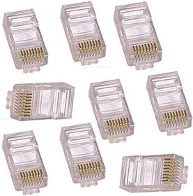 Resim OEM RJ45 CAT5/CAT6 UÇ 8P8C ELEKTROMER (100LÜK PAKET) 