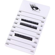 Resim 1 adet ProLash Akrilik Kirpik Uzatma Grafting Cetveli, Düşük Alerji Hassasiyeti Kirpik Uygulama Aracı, Güç Kaynağı Gerektirmez, Pil Olmadan Kirpik Uzatma Gösterim Tahtası 