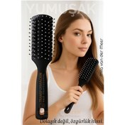 Resim Skygo 40 Ayak Nano Dolaşık Saç Açıcı Tarak, Karbon Plastik Gövde, Havalandırmalı Tasarım 