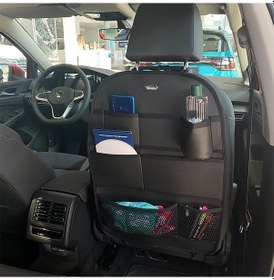 Resim Space Koltuk Arkası Organizer Deri Siyah / Syesy96 