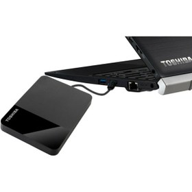 Resim Toshiba 4Tb Canvio Ready 2.5" Gen1 Siyah Hdtp340Ek3Ca Harici Taşınabilir Harddisk 