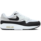 Resim Nike Air Max 1 Womens Sneaker Kadın Günlük Spor Ayakkabı Siyah- Beyaz Beyaz 