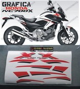 Resim Honda Nc 700 Sticker Set 