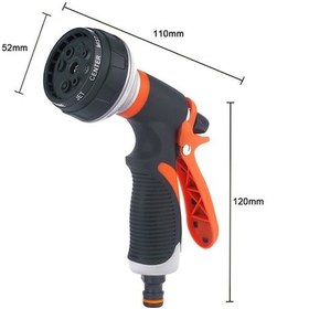 Resim Pazly Yüksek Basınçlı Yıkama Hortumu, Suofeng Püskürtme Modlu Evcil Hayvan & Bahçe Seti 8 1 - İl 1 Set 