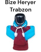 Resim KYLE XM Bize Heryer Trabzon Polar Vites Kıyafeti Araç Aksesuarı Hoodie Kapşonlu Vites Poları Sweatshirt 