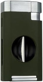 Resim MGM05-39 Kesicili Üçlü Jet Alev Chrome Green Çakmak 