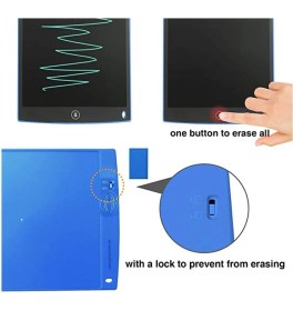 Resim 12 Inc Writing LCD Grafik Dijital Kalemli Çizim Tableti Yazı Tahta Not Yazma Eğitim Tableti 
