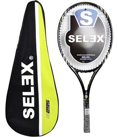 Resim Selex 27'' S295 Tek Parça Kort Tenis Raketi-Çantalı 