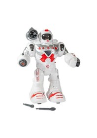 Resim Hareketli Işıklı Ve Sesli Ok Atan Oyuncak Robot 