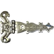 Resim Dekoratif, Sac Tek Kuyruklu Menteşe - 40X68 Mm, Küçük, Nikel, 100 Adet 