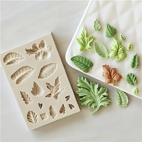 Resim 3D Akçaağaç Yaprağı Silikon Kalıp - Orman Temalı DIY El İşi Kalıbı, Sevgililer Günü Dekoru ve Mum Yapımı İçin | Detaylı Yaprak Tasarımlar | Yaratıcı El Sanatları | Ayrık Detallar 