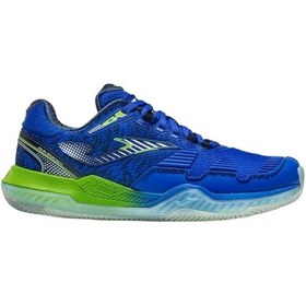 Resim Joma Tpoıs2604c Point Toprak Kort Erkek Tenis Ayakkabısı Mavi / Lime Yeşili Lacivert 