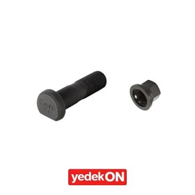 Resim Fruehauf 74 Mm Bijon Somun Set 