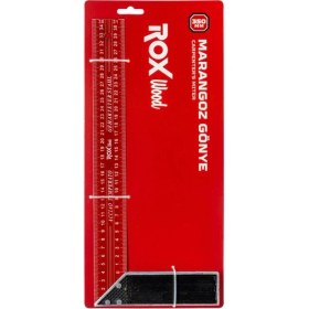 Resim Rox Wood 0205 Marangoz Gönye 350 mm 