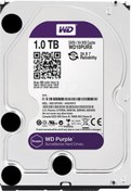 Resim WD Wd Purple 1 Tb 3.5" 7200 Rpm Sata 3 Wd10purx Güvenlik Harddisk Hdd 7/24 Pc 