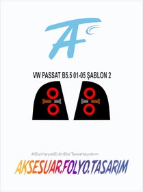 Resim aksesuar folyo tasarım Volkswagen Passat -B5.5 Stop Folyo 