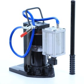 Resim Worldforce 10 Ton Havalı Hidrolik Tırnak Kriko Strok: 130 Mm Kapalı Boyu 270 Mm Makine Krikosu 