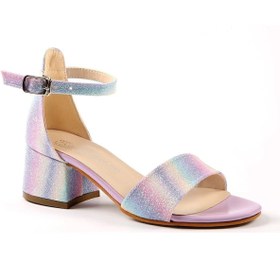 Resim emela kids shoes Kız Çocuk Kalın Topuklu Şık Rahat Abiye Ayakkabı 