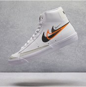 Resim Nike Kadın Multi Beyaz Günlük Spor Ayakkabı Blazer 