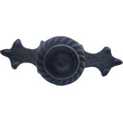 Resim Antika Tarz Dekoratif Pirinç Çizgili Düğme - 35X100 Mm, Büyük, Oksit - Lisinya 