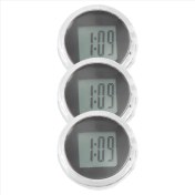 Resim Gcp Like 3 Adet Mini Motosiklet Saatler Su Geçirmez Stick-On Motosiklet Dağı Izle Dijital Saatler Araç, Oto, Araba, Suv (Yurt Dışından) 