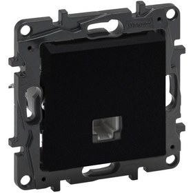 Resim Legrand Raventi Serisi Rj11 Telefon Prizi 1 Çıkış Siyah - 768629 